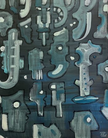 Acrylique sur toile - 65x82 cm