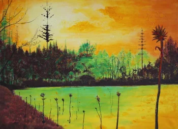 Acrylique sur toile - 100x73 cm