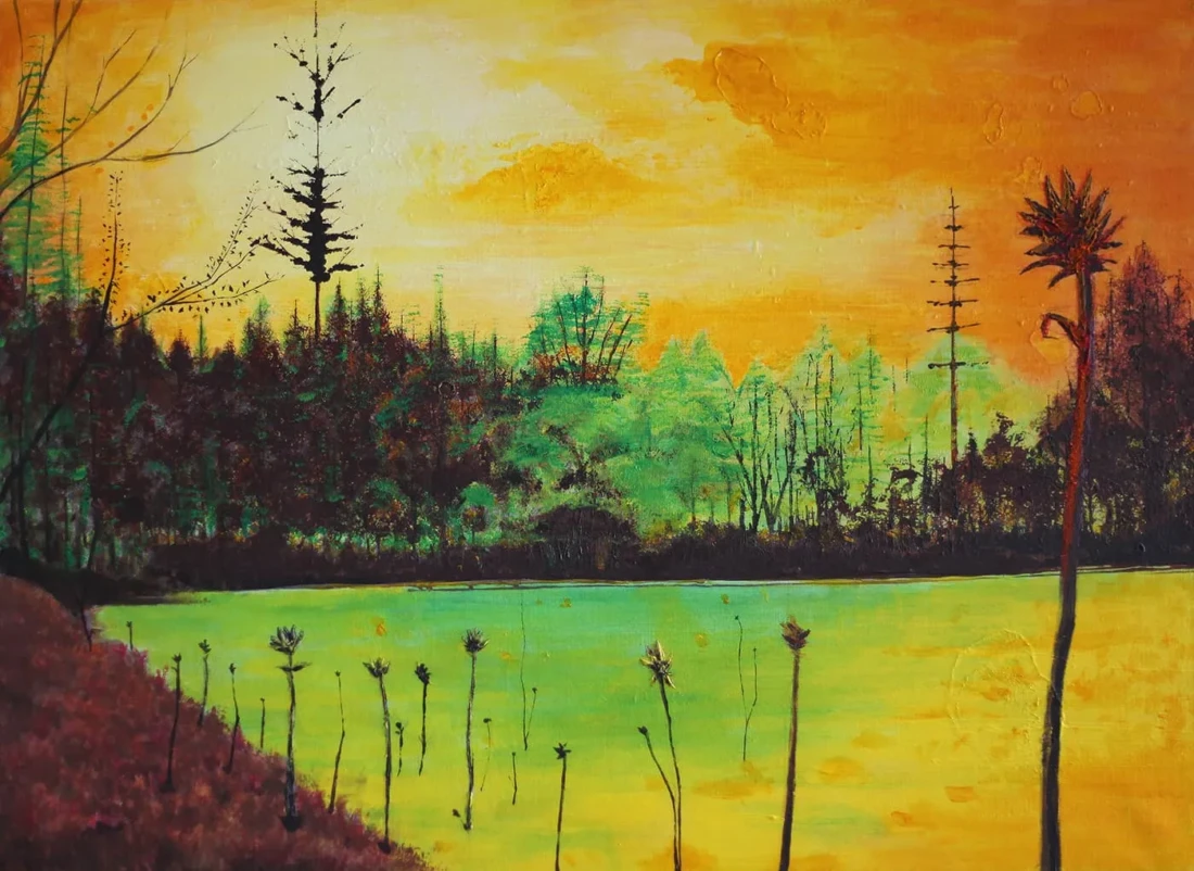 Acrylique sur toile - 100x73 cm